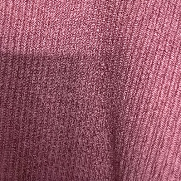 Maurices Ribbed Knit Pullover Tunic Hoodie Snap Detail Burgundy Size XL - Picture 4 of 7